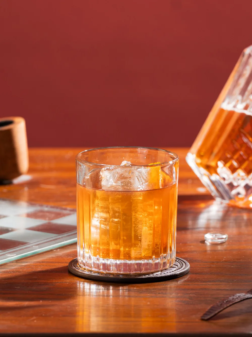 Old Fashioned cocktail made with POND FORK Bourbon